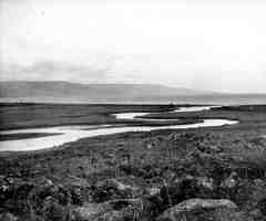 Jordanmündung in den See von Tiberias