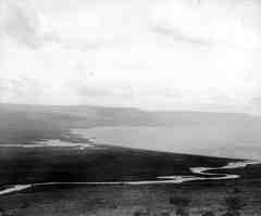 Jordanmündung in den See von Tiberias
