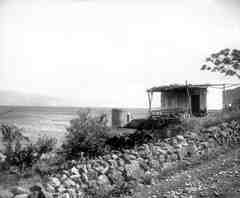 Hütte, nördlich von Tiberias
